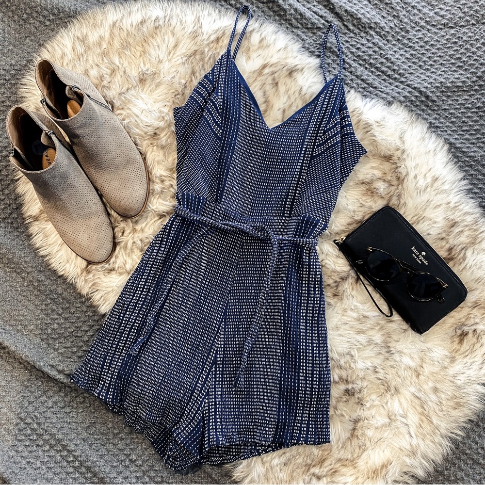 Express Romper with tie
